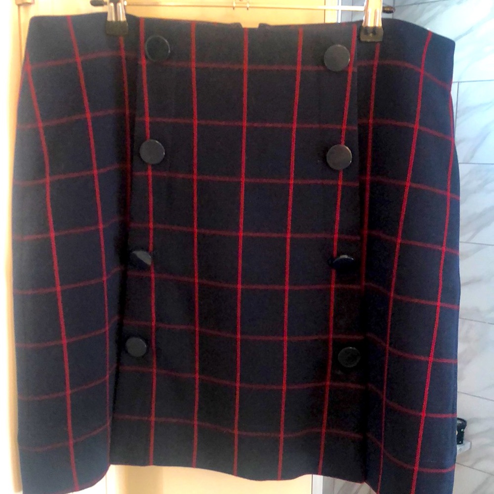 Size 12 plaid skirt